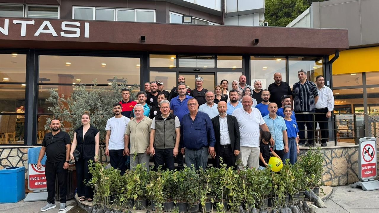 Gevye’ye Kocaeli Belediyesi’nden güçlü fidan desteği