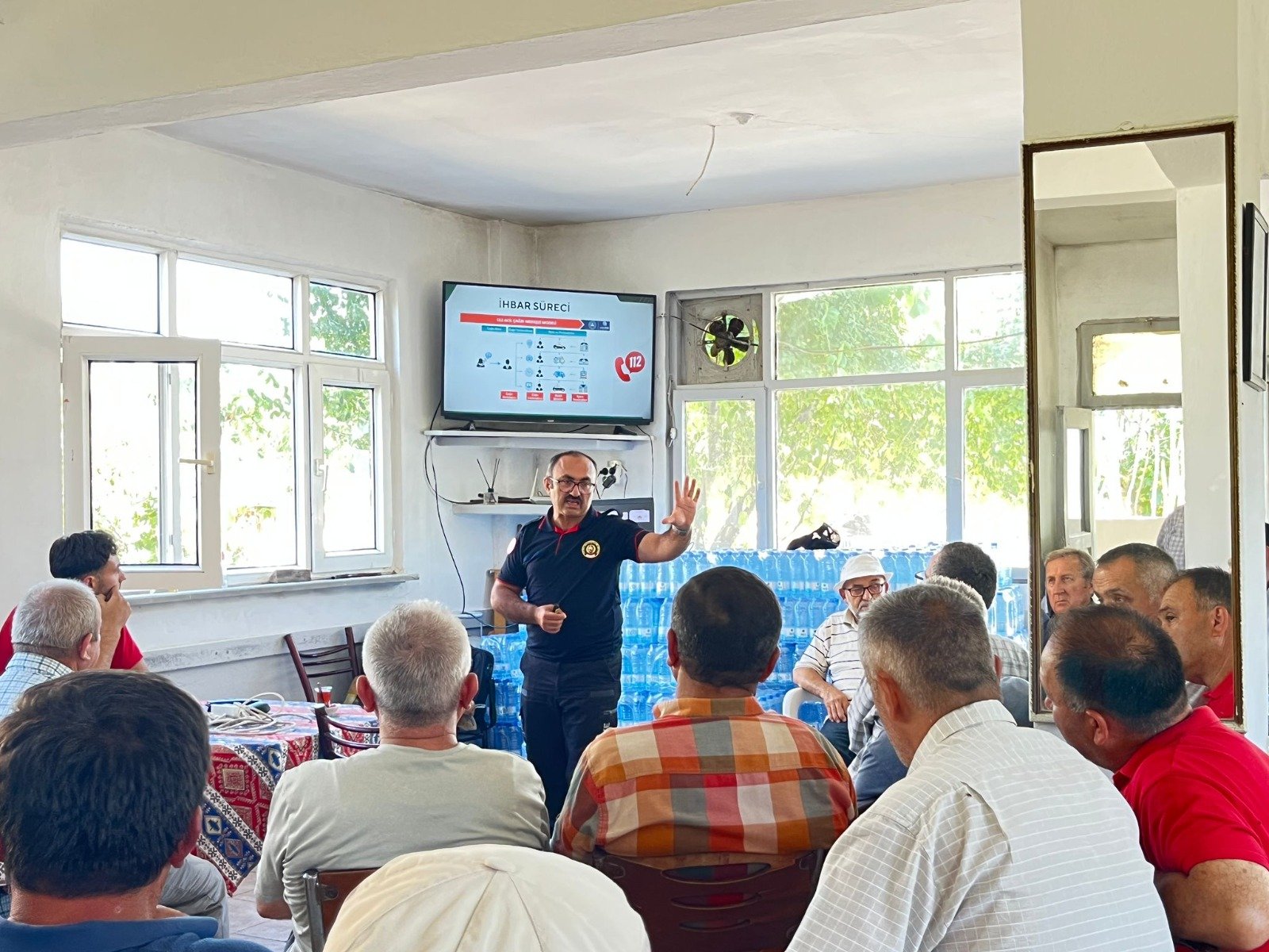  Kandıra’da Vatandaşlara Yangın Farkındalık Semineri