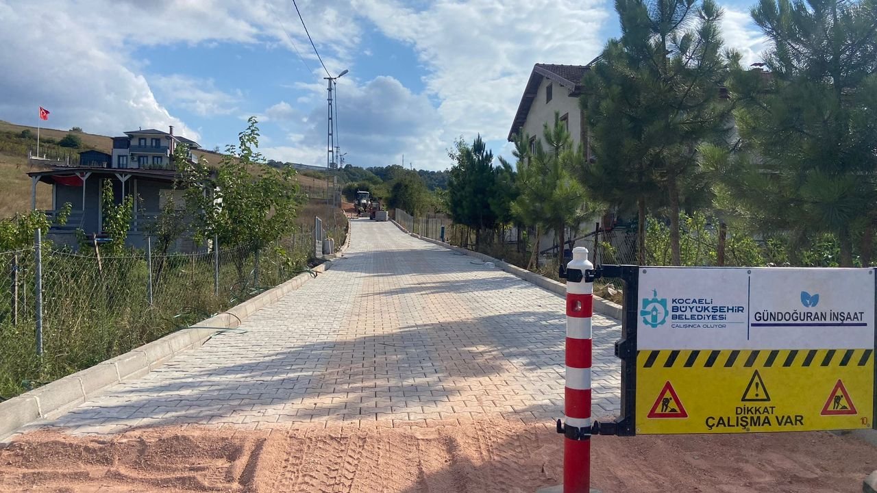 Kocaeli Büyükşehir: Kırsal yol kalitesi artıyor