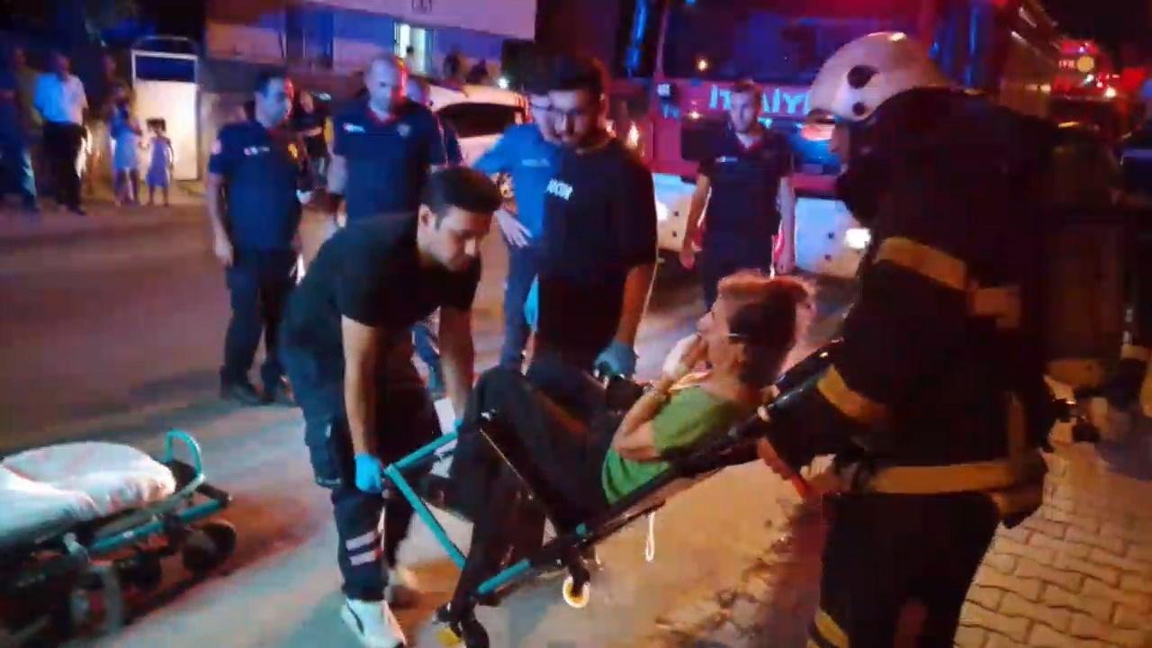 Apartmanda Yangın: Dumandan Etkilenen Kadın Hastaneye