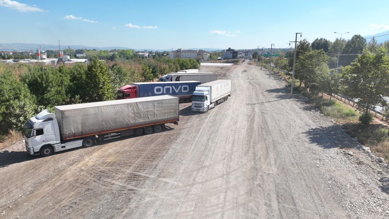 D-130’da Ağır Vasıta Yasağı, Trafik Rahatladı