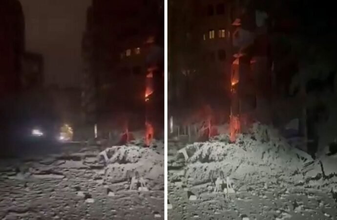 İsrail, Beyrut’ta Başbakanlık binasına yakın bir bölgeyi bombaladı