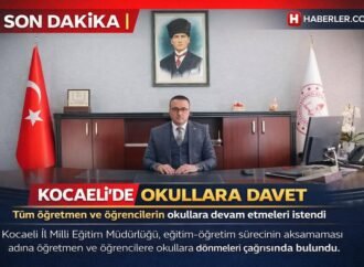 Kocaeli Milli Eğitim Müdürü’nden Okula Davet
