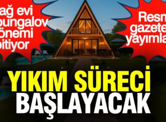 Tarım Arazilerinde Yeni Yapı Kuralları Başladı