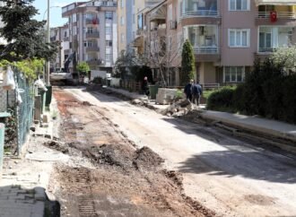 Körfez’de 22 kilometrelik üstyapı çalışması