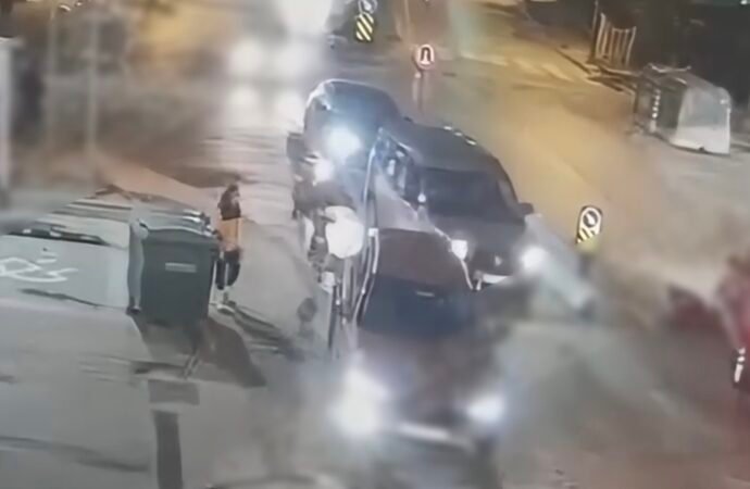 Göktürk’te iş kadını Derya Üzüm’ün hayatını kaybettiği kaza güvenlik kamerasında görüntülendi