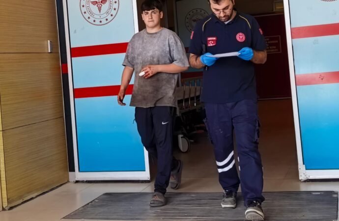 Demir atölyesinde iş kazası: Stajyer işçinin parmağı koptu