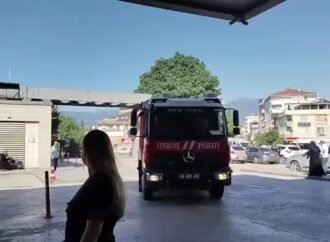 İnegöl Devlet Hastanesi’nde Elektrik Panosunda Yangın Çıktı