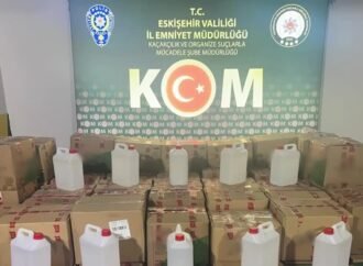 Eskişehir’de Sahte Alkol Üreticisi Tutuklandı