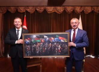 MHP Kocaeli İl Başkanı Emengen, Büyükakın ile Bir Araya Geldi