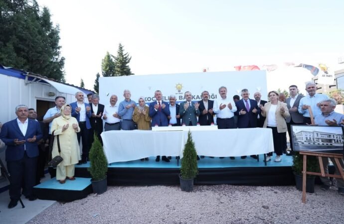 Yeni Hizmet Binasının Temeli Atıldı