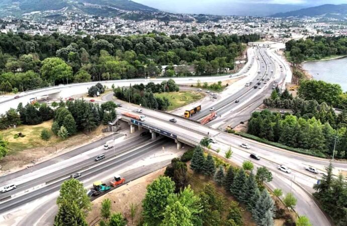 Başiskele Kavşağı Projesi’nde İlerleme Oranı Yüzde 82’ye Ulaştı