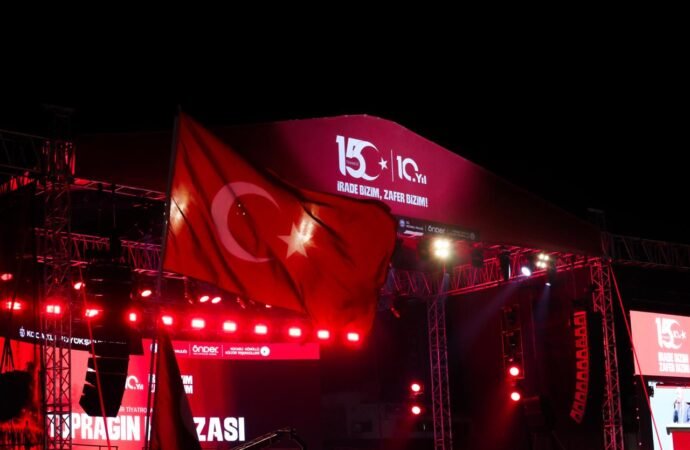 Kocaeli, 15 Temmuz’un Anısına Tek Yürek Oldu