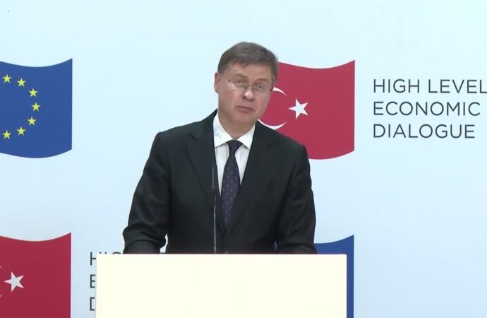 Dombrovskis’ten Türkiye-AB Ekonomik Diyaloğu Açılışında Açıklamalar