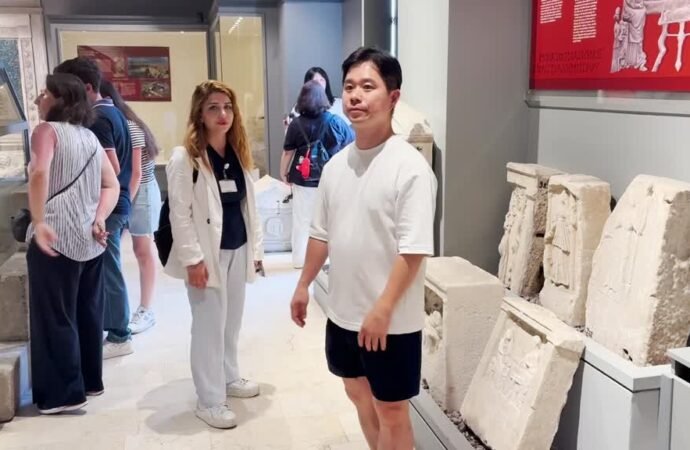 Yabancı Turistler Tekirdağ’ı Keşfetti