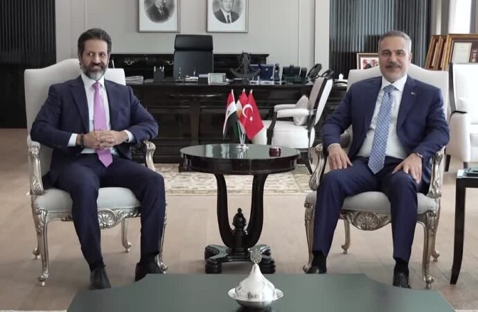 Fidan ve Talabani’den Önemli Görüşme