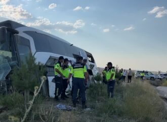 Aksaray’da Otobüs Kazası: 19 Yaralı