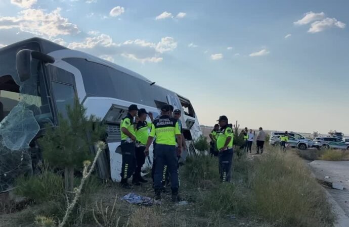 Aksaray’da Otobüs Kazası: 19 Yaralı
