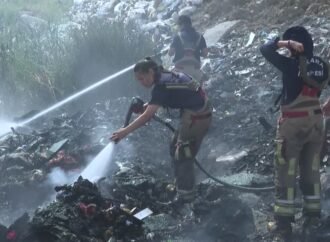 Ankara’daki Çöplükte Yangın Kontrol Altına Alındı