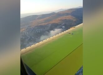 İzmir’de Otluk Alanda Yangın Çıktı