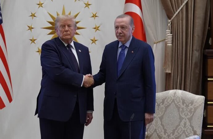 ANKARA – Cumhurbaşkanı Erdoğan, ABD Başkanı Trump ile görüştü