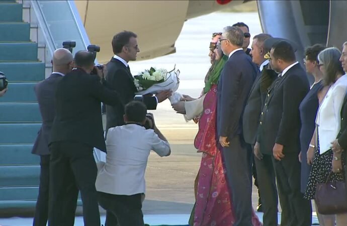 NATO ANKARA ZİRVESİ – Fransa Cumhurbaşkanı Macron, Ankara’ya geldi