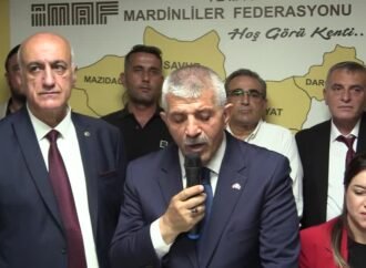 İZMİR – İzmir’de Mardinliler Federasyonu üyesi 278 kişi MHP’ye katıldı
