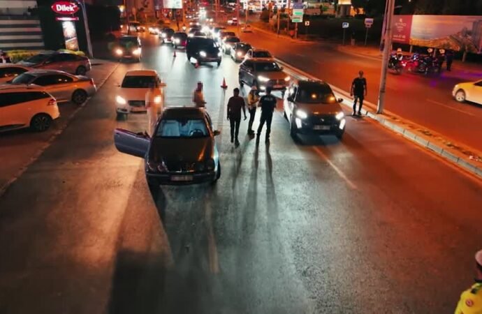 Başakşehir’de Dron Destekli Trafik Denetimi