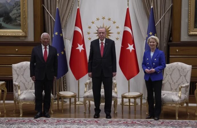 Cumhurbaşkanı Erdoğan, AB Liderleri ile Görüştü