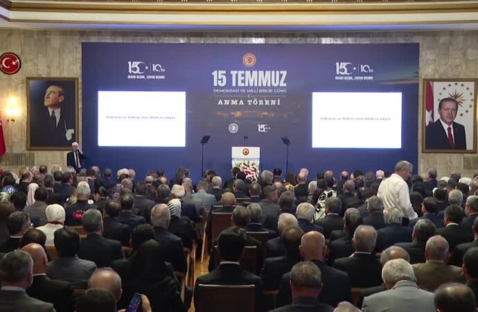 Cumhurbaşkanı Erdoğan, 15 Temmuz Anma Töreni’nde