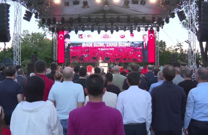 15 Temmuz Anma Etkinliği Saraçhane’de Gerçekleşti
