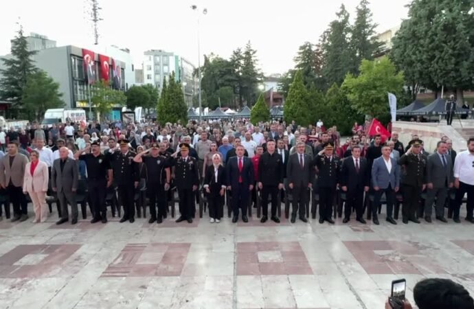Bilecik’te 15 Temmuz Anma Etkinlikleri Gerçekleştirildi