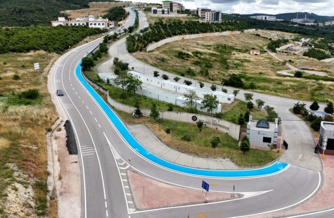 İzmit’te Yeni Bisiklet Yolu Projesi Hayata Geçti