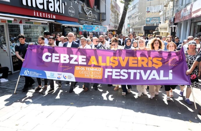 Gebze Alışveriş Festivali coşkulu bir açılışla başladı