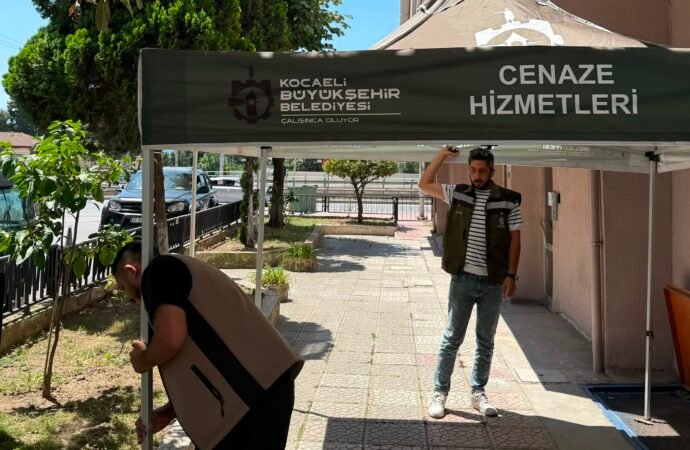 Kocaeli Büyükşehir Belediyesi’nden Taziye Desteği