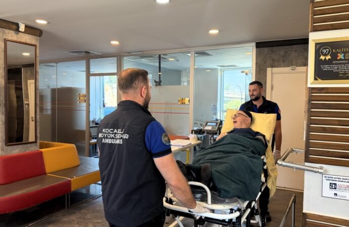 Büyükşehir Belediyesi’nin 7/24 Ambulans Hizmeti