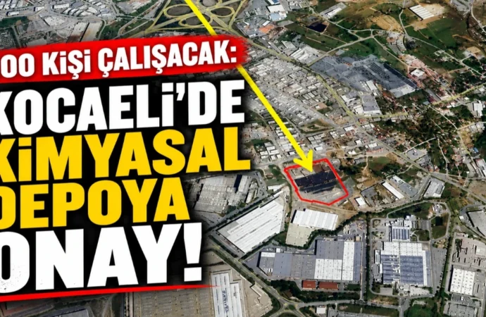 Kocaeli’de Kimyasal Depolama Tesisine Onay Verildi