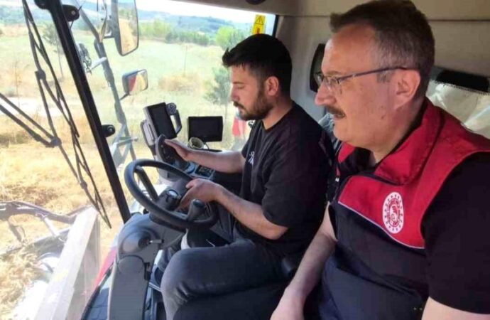 Kocaeli’de Hasat Döneminde Biçerdöver Kontrolleri Başlatıldı