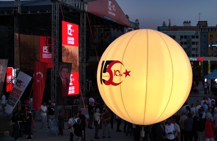 Kocaeli’de 15 Temmuz Coşkusu