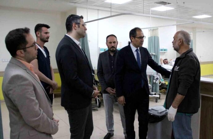 Kayseri Devlet Hastanesi’ne Yönetim Ziyareti