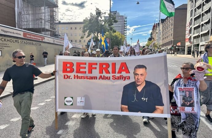 Stockholm’de İsrail’e Yönelik Protestolar Gerçekleşti