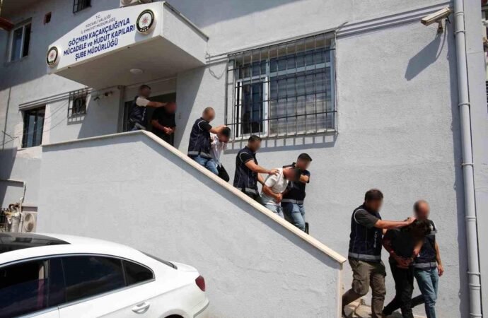 Kocaeli’de Düzensiz Göçmen Operasyonu Gerçekleşti