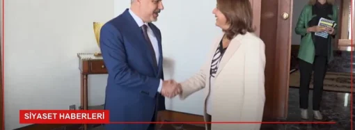 Fidan, BM Temsilcisi Cuellar ile Görüştü