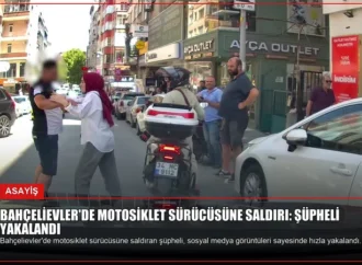 Bahçelievler’de Motosiklet Sürücüsüne Saldırı: Şüpheli Yakalandı