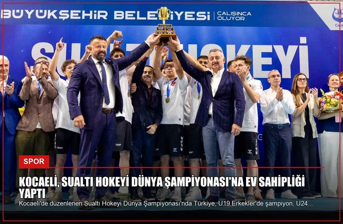 Kocaeli, Sualtı Hokeyi Dünya Şampiyonası’na Ev Sahipliği Yaptı