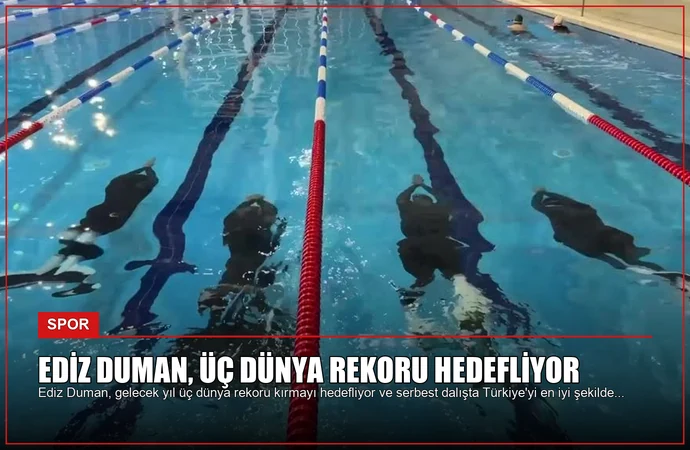 Ediz Duman, Üç Dünya Rekoru Hedefliyor