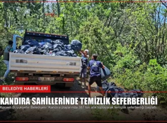 Kandıra Sahillerinde Temizlik Seferberliği