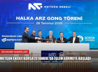 Metgün Enerji Borsa İstanbul’da İşlem Görmeye Başladı