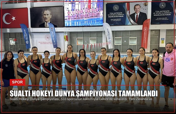 Sualtı Hokeyi Dünya Şampiyonası Tamamlandı