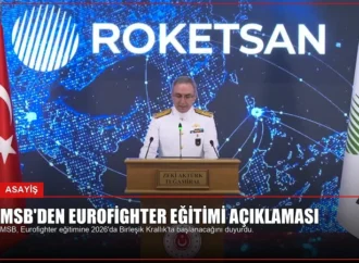 MSB’den Eurofighter Eğitimi Açıklaması